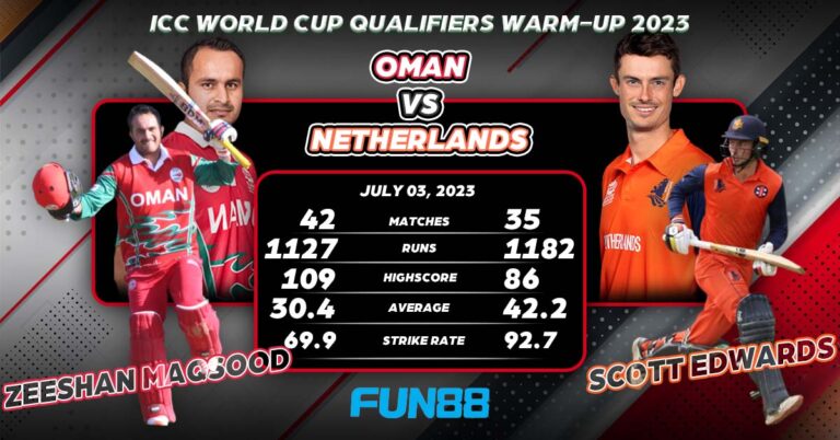 Netherlands vs Oman Super 6 ICC World Cup Qualifiers, July 1, 2023 Match 5 Best Prediction