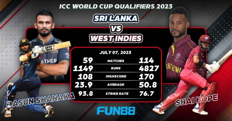 Sri Lanka vs West Indies Super Six Prediction, Match 9, July 7, 2023 ICC World Cup Qualifier 2023