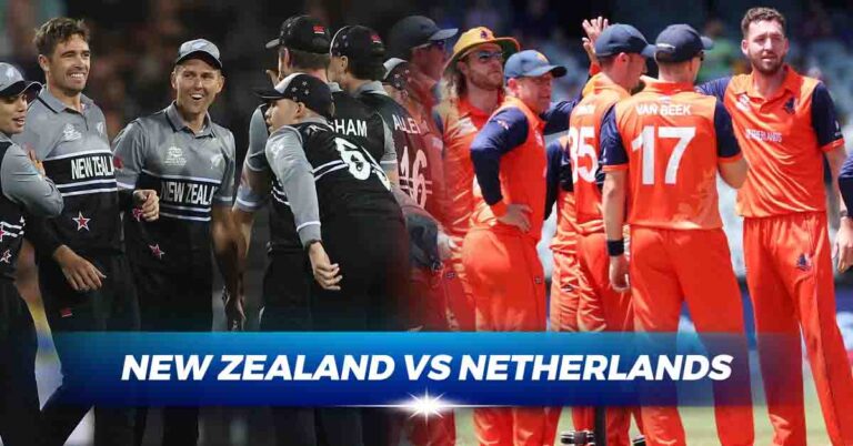 New Zealand vs Netherlands ICC CWC 2023 Prediction