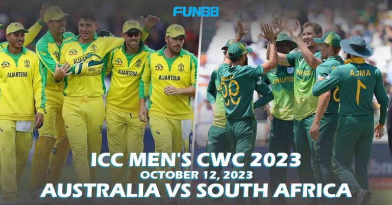 Australia vs South Africa- ICC Men’s ODI World Cup 2023