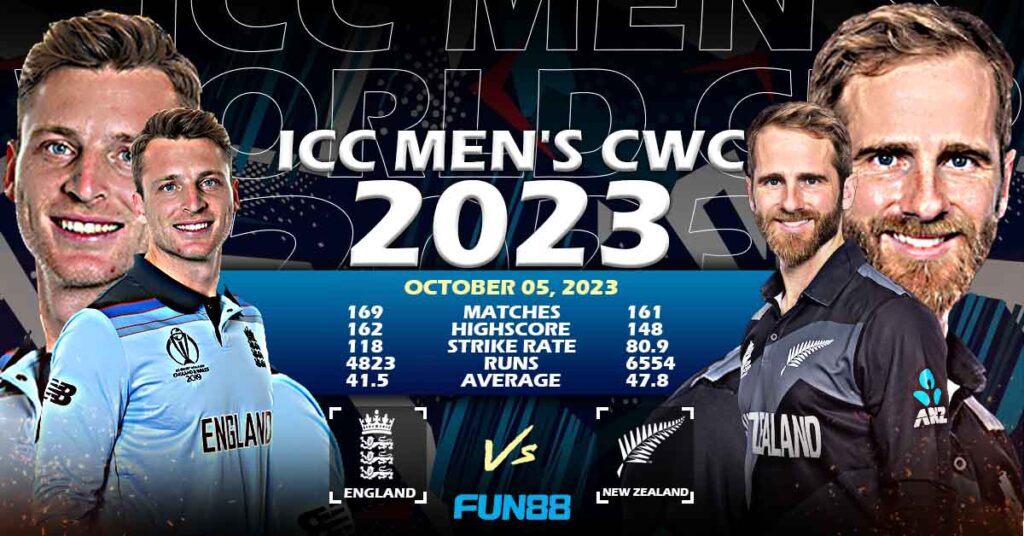 ICC World Cup England vs New Zealand